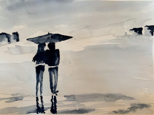 Couple on the Beach